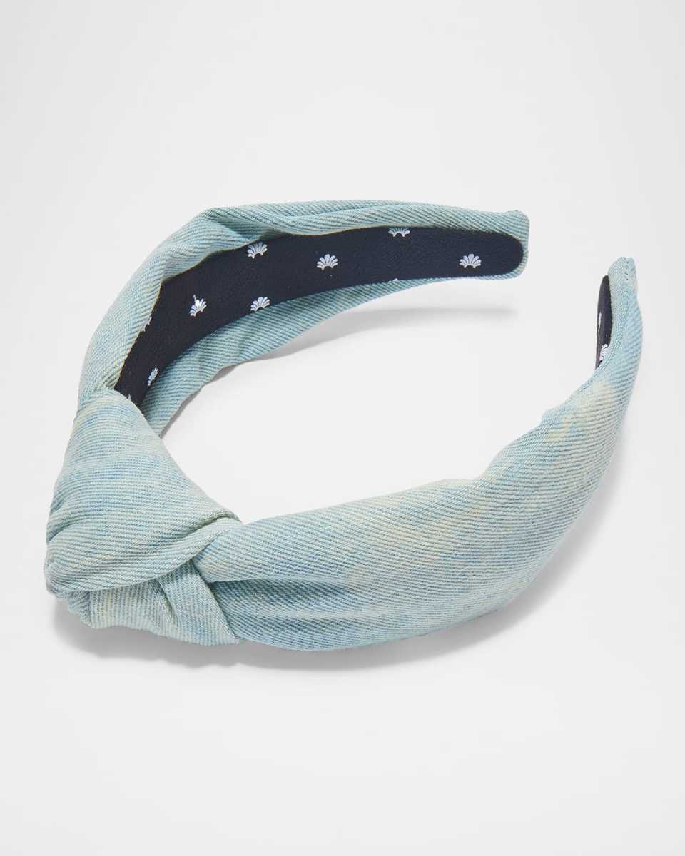 Denim Knotted Headband
